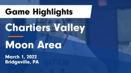 Chartiers Valley  vs Moon Area  Game Highlights - March 1, 2022