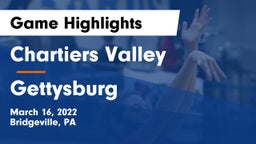 Chartiers Valley  vs Gettysburg Game Highlights - March 16, 2022
