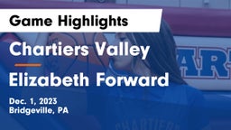 Chartiers Valley  vs Elizabeth Forward  Game Highlights - Dec. 1, 2023
