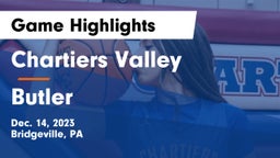 Chartiers Valley  vs Butler  Game Highlights - Dec. 14, 2023