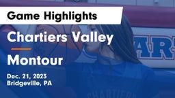 Chartiers Valley  vs Montour  Game Highlights - Dec. 21, 2023