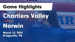 Chartiers Valley  vs Norwin  Game Highlights - March 13, 2024