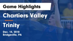 Chartiers Valley  vs Trinity  Game Highlights - Dec. 14, 2018