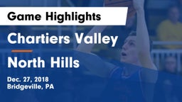 Chartiers Valley  vs North Hills  Game Highlights - Dec. 27, 2018