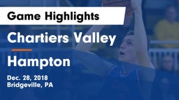 Chartiers Valley  vs Hampton  Game Highlights - Dec. 28, 2018
