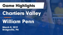 Chartiers Valley  vs William Penn  Game Highlights - March 8, 2019