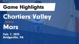 Chartiers Valley  vs Mars  Game Highlights - Feb. 7, 2023