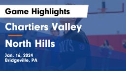 Chartiers Valley  vs North Hills  Game Highlights - Jan. 16, 2024