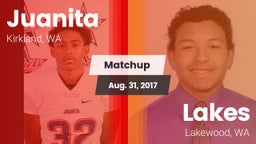 Matchup: Juanita  vs. Lakes  2017