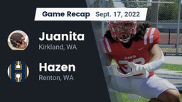Recap: Juanita  vs. Hazen  2022