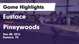 Eustace  vs Pineywoods Game Highlights - Dec 08, 2016