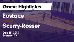 Eustace  vs Scurry-Rosser  Game Highlights - Dec 13, 2016