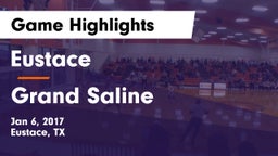 Eustace  vs Grand Saline  Game Highlights - Jan 6, 2017