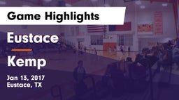 Eustace  vs Kemp  Game Highlights - Jan 13, 2017