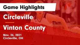 Circleville  vs Vinton County  Game Highlights - Nov. 26, 2021