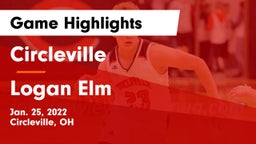 Circleville  vs Logan Elm  Game Highlights - Jan. 25, 2022