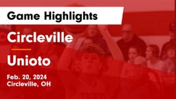 Circleville  vs Unioto  Game Highlights - Feb. 20, 2024