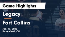 Legacy   vs Fort Collins  Game Highlights - Jan. 16, 2020