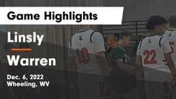 Linsly  vs Warren  Game Highlights - Dec. 6, 2022