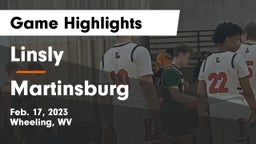 Linsly  vs Martinsburg  Game Highlights - Feb. 17, 2023