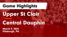 Upper St Clair vs Central Dauphin  Game Highlights - March 9, 2024