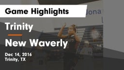 Trinity  vs New Waverly  Game Highlights - Dec 14, 2016