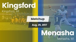 Matchup: Kingsford High vs. Menasha  2017