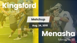 Matchup: Kingsford High vs. Menasha  2018