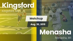 Matchup: Kingsford High vs. Menasha  2019