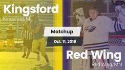 Matchup: Kingsford High vs. Red Wing  2019