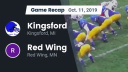 Recap: Kingsford  vs. Red Wing  2019