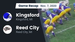 Recap: Kingsford  vs. Reed City  2020