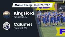 Recap: Kingsford  vs. Calumet  2023