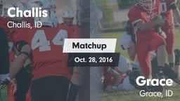 Matchup: Challis  vs. Grace  2016