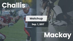 Matchup: Challis  vs. Mackay  2017