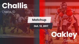 Matchup: Challis  vs. Oakley  2017
