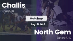 Matchup: Challis  vs. North Gem  2018