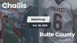 Matchup: Challis  vs. Butte County  2018