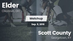 Matchup: Elder  vs. Scott County  2016