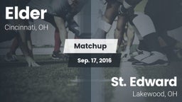 Matchup: Elder  vs. St. Edward  2016