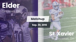 Matchup: Elder  vs. St. Xavier  2016