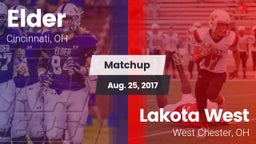 Matchup: Elder  vs. Lakota West  2017