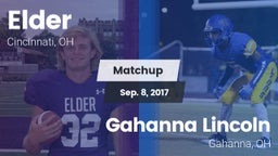 Matchup: Elder  vs. Gahanna Lincoln  2017