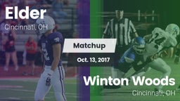 Matchup: Elder  vs. Winton Woods  2017