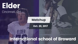 Matchup: Elder  vs. International school of Broward 2017