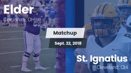 Matchup: Elder  vs. St. Ignatius  2018