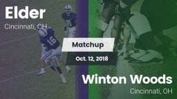 Matchup: Elder  vs. Winton Woods  2018