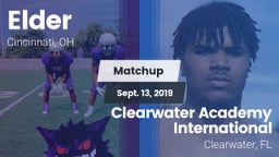 Matchup: Elder  vs. Clearwater Academy International  2019
