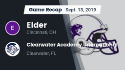 Recap: Elder  vs. Clearwater Academy International  2019