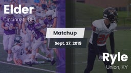 Matchup: Elder  vs. Ryle  2019
